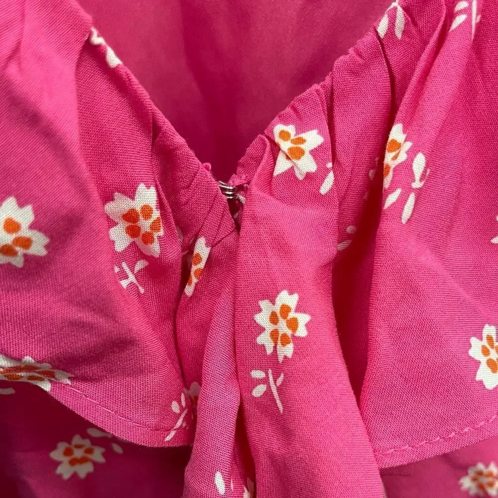J. Crew floaty ruffle